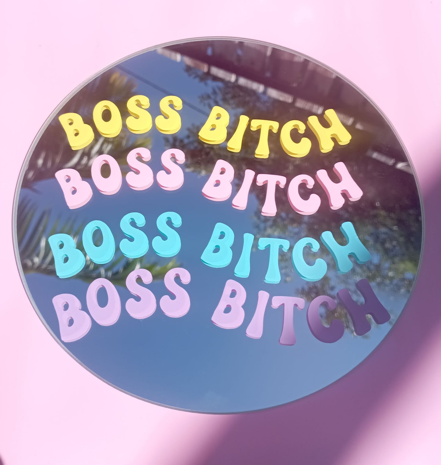 Miroir motivation Rond 20cm