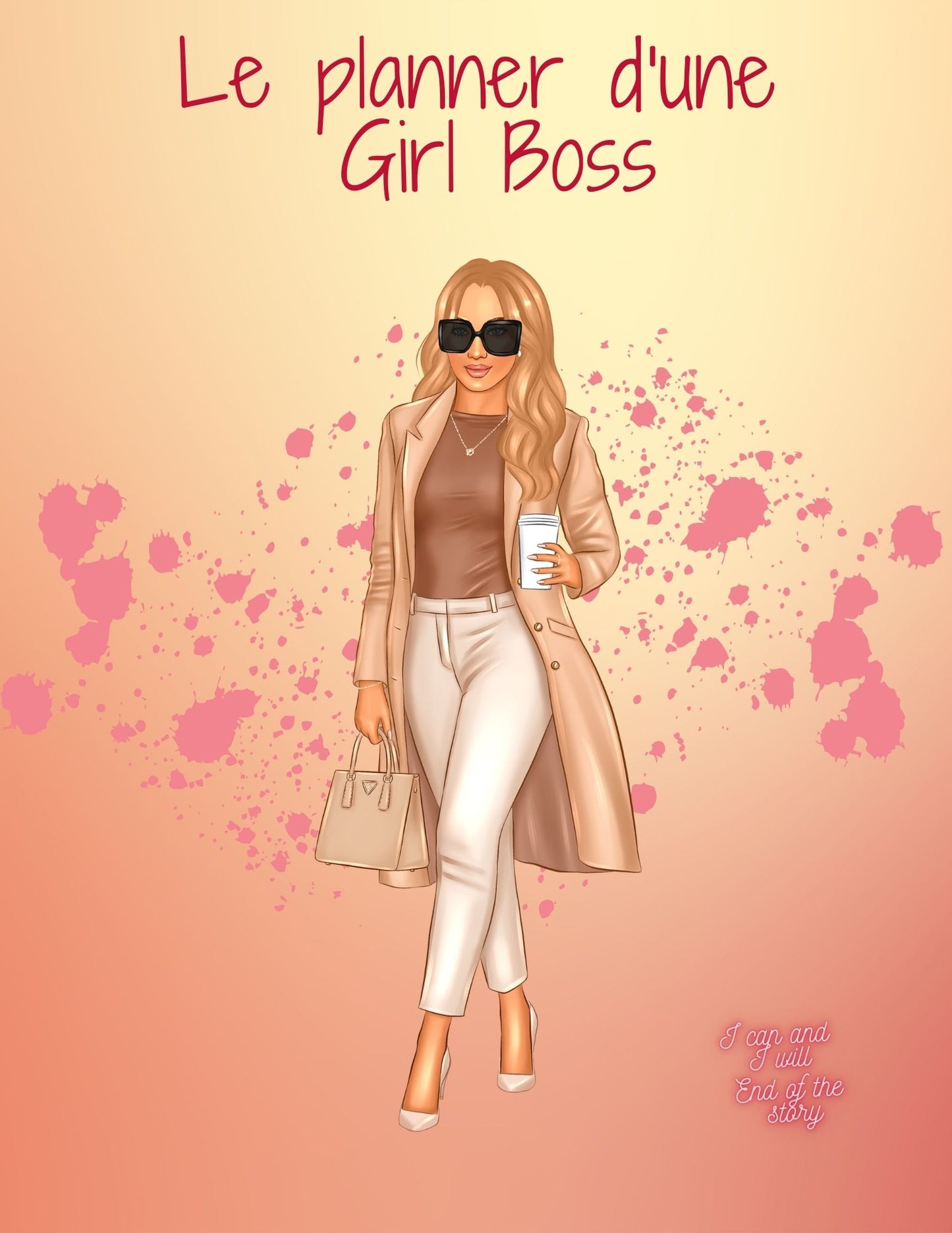 Le planner d'une Girl Boss-Version résine