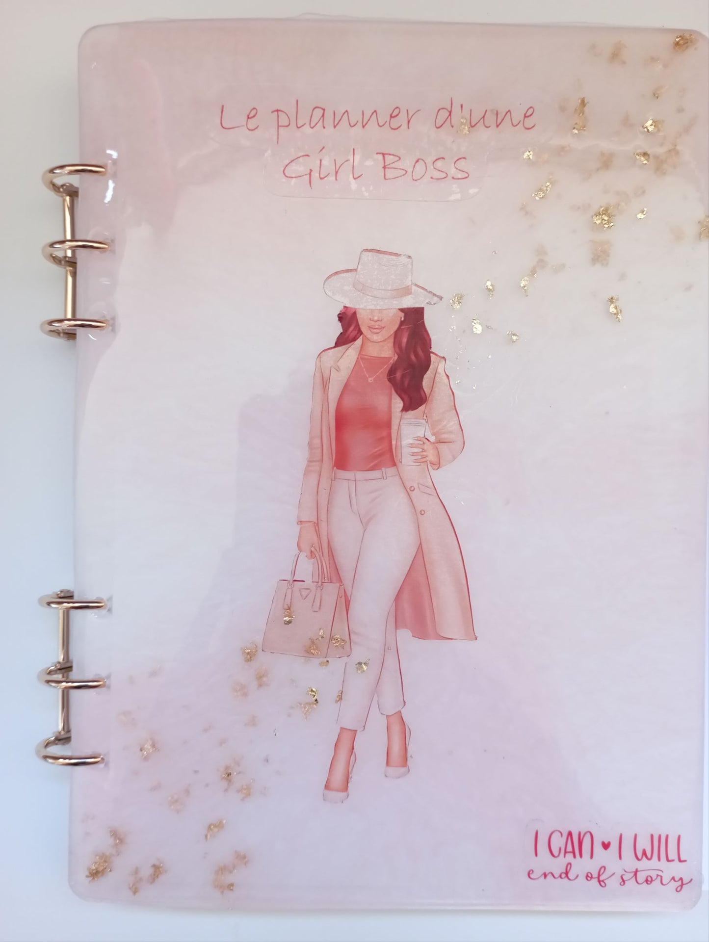 Le planner d'une Girl Boss-Version résine